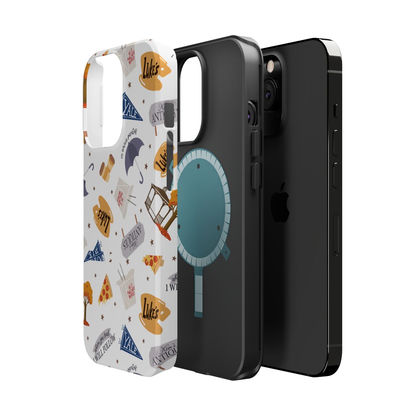 Gilmore Girls Inspired iPhone Case, Magnetic Tough Cases, iPhone Cover, TV Show Fan Gift, Stars Hollow, Protective Shell