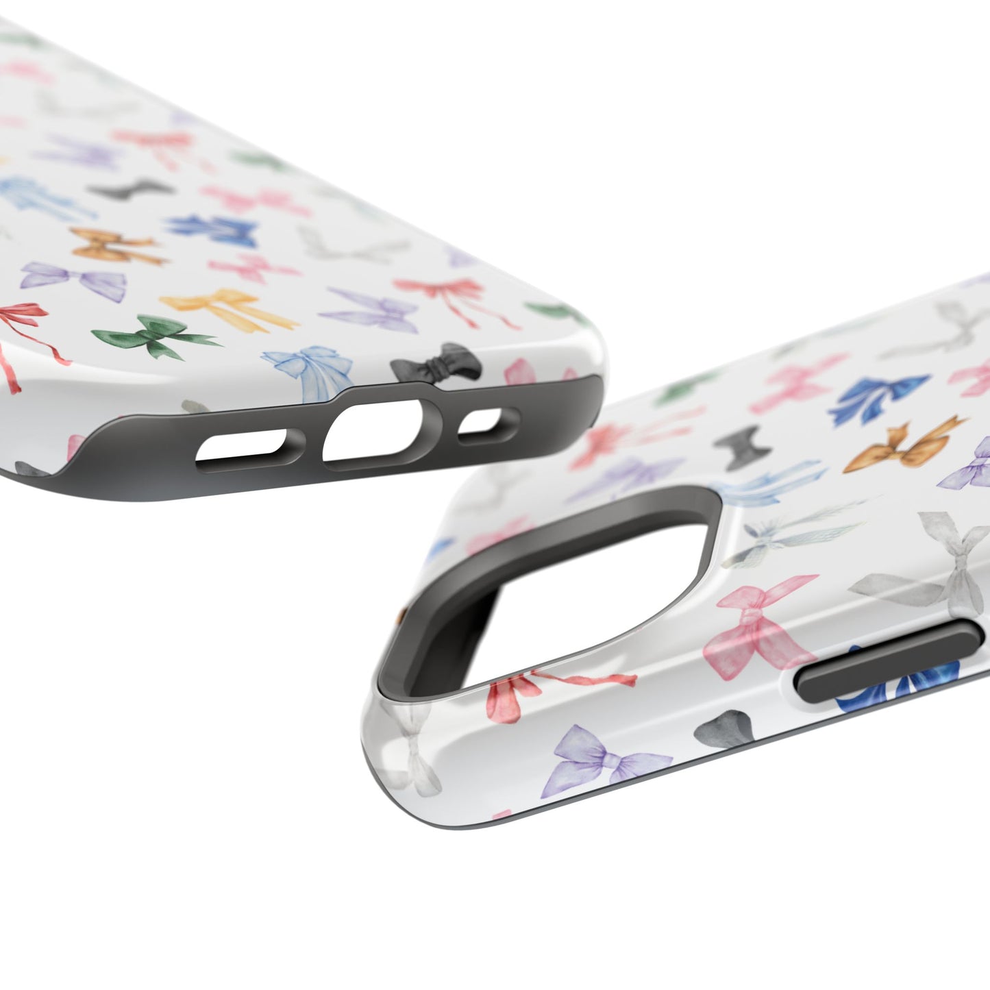 Eras Tour Inspired Bow Pattern iPhone Case, Magnetic Phone Case, Protective Phone Cover, Gift for Her, Tech Accessory