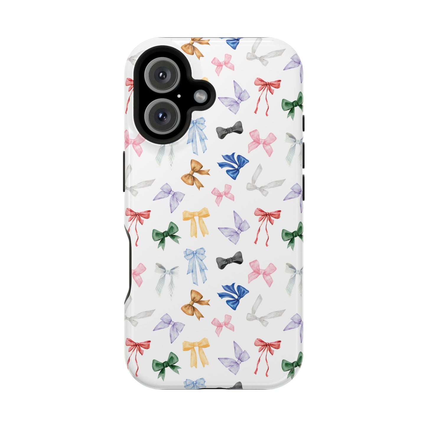 Eras Tour Inspired Bow Pattern iPhone Case, Magnetic Phone Case, Protective Phone Cover, Gift for Her, Tech Accessory