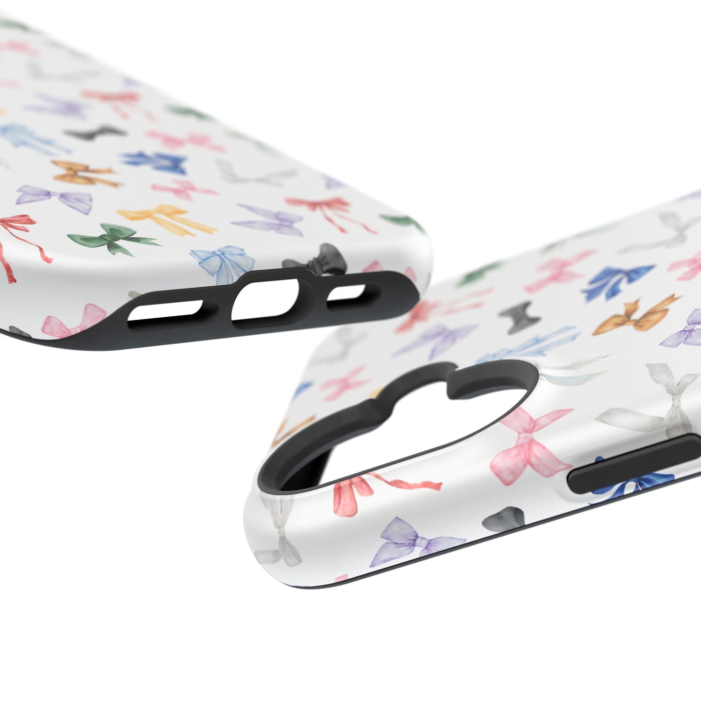 Eras Tour Inspired Bow Pattern iPhone Case, Magnetic Phone Case, Protective Phone Cover, Gift for Her, Tech Accessory