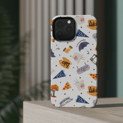 Gilmore Girls Inspired iPhone Case, Magnetic Tough Cases, iPhone Cover, TV Show Fan Gift, Stars Hollow, Protective Shell