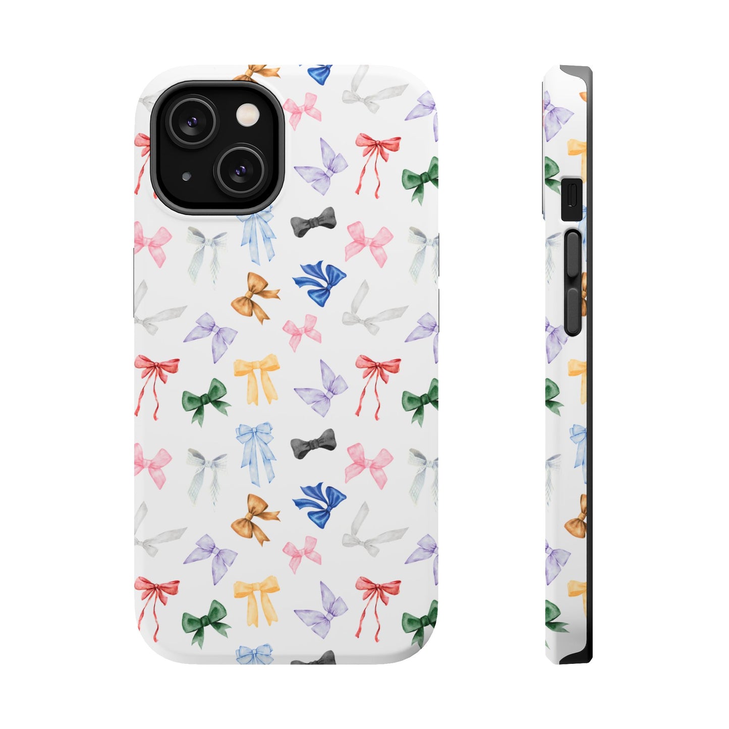 Eras Tour Inspired Bow Pattern iPhone Case, Magnetic Phone Case, Protective Phone Cover, Gift for Her, Tech Accessory