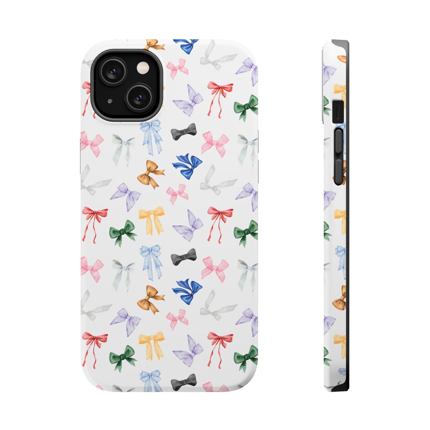 Eras Tour Inspired Bow Pattern iPhone Case, Magnetic Phone Case, Protective Phone Cover, Gift for Her, Tech Accessory