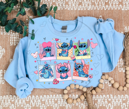 Valentine’s Day Crewneck | Cute & Cozy Alien-Inspired Design | Fun + Playful Sweatshirt for Cute Alien Lovers