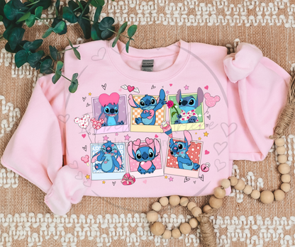 Valentine’s Day Crewneck | Cute & Cozy Alien-Inspired Design | Fun + Playful Sweatshirt for Cute Alien Lovers