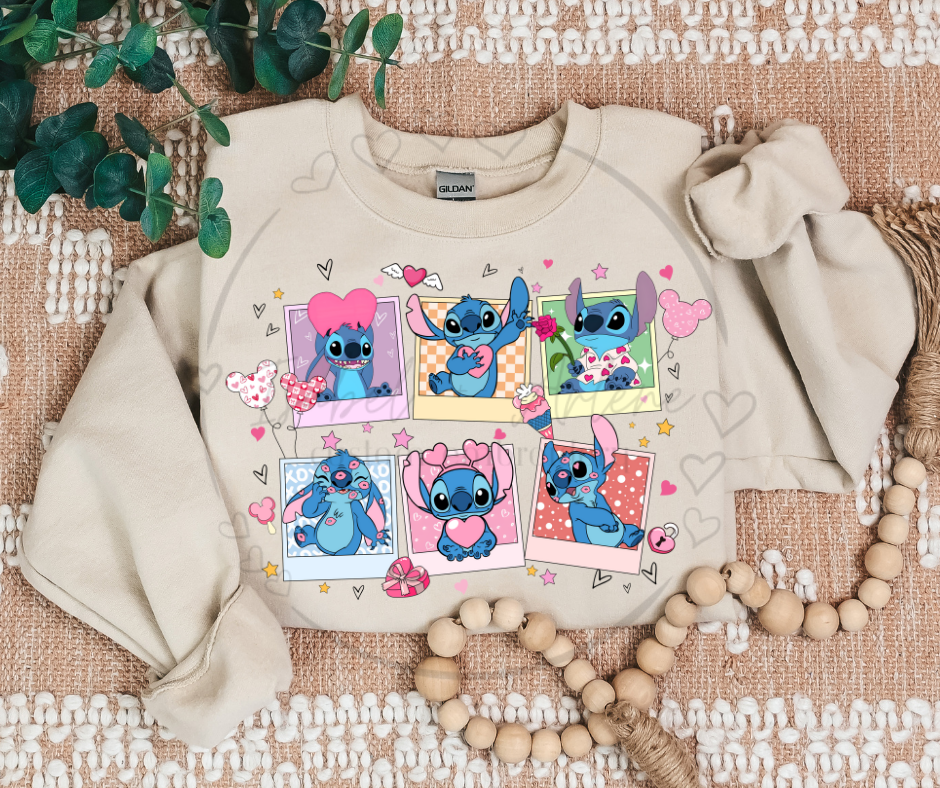 Valentine’s Day Crewneck | Cute & Cozy Alien-Inspired Design | Fun + Playful Sweatshirt for Cute Alien Lovers