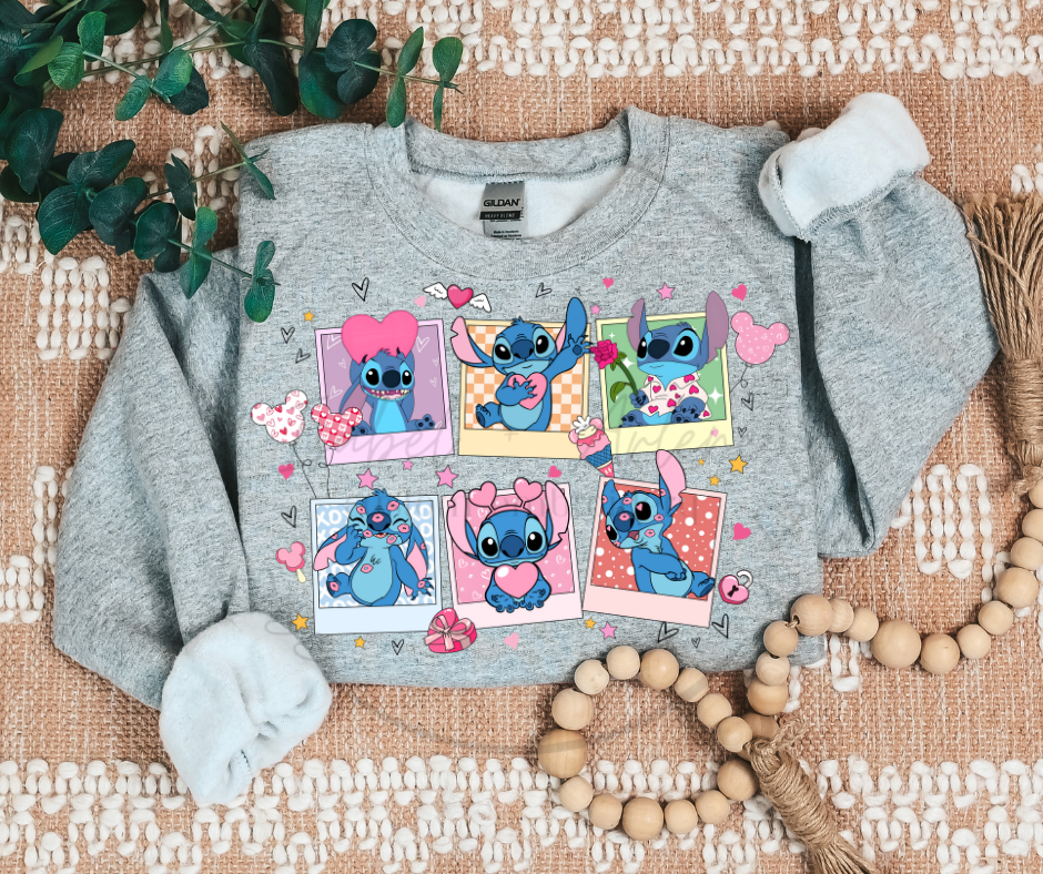 Valentine’s Day Crewneck | Cute & Cozy Alien-Inspired Design | Fun + Playful Sweatshirt for Cute Alien Lovers