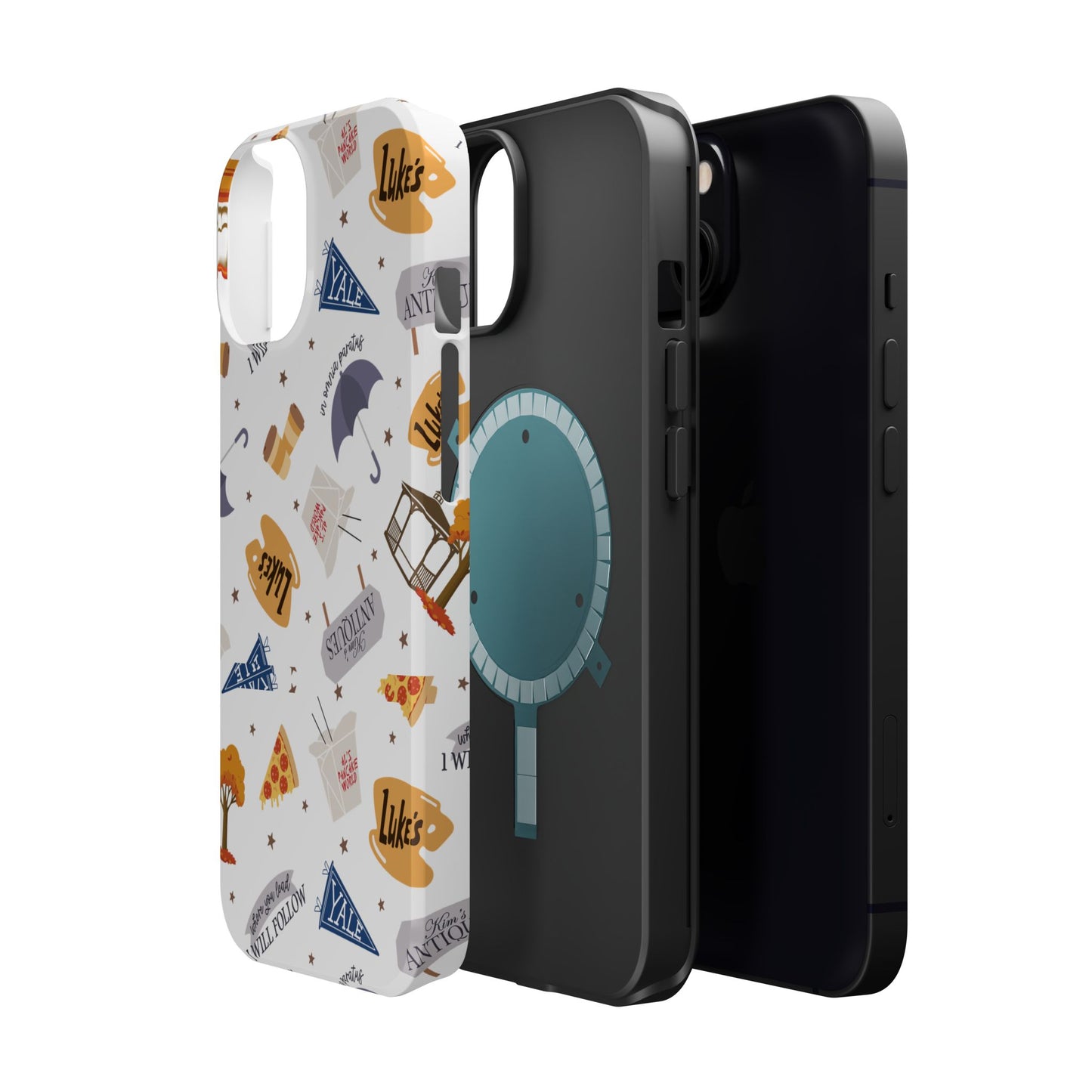 Gilmore Girls Inspired iPhone Case, Magnetic Tough Cases, iPhone Cover, TV Show Fan Gift, Stars Hollow, Protective Shell